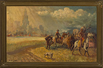 The Flood-Tide of Opportunity (#0127) by John I. Innes sold for $6,250