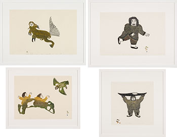 Four works by Various Inuit Artists sold for $1,000