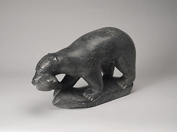 Bear with Catch (#0733) by Tumasi Uqaitu Qinuajua sold for $1,125