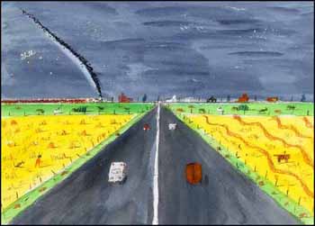 Prairie Road (02023/2013-963) by William C. McCargar sold for $375