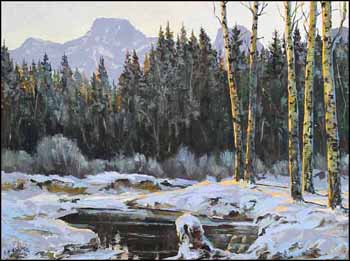 Mount Lougheed (02221/2013-1351) by Armand Frederick Vallee sold for $875