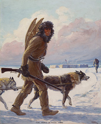 Fort Prince of Wales, 1734 by Arthur H. Hider vendu pour $73,250