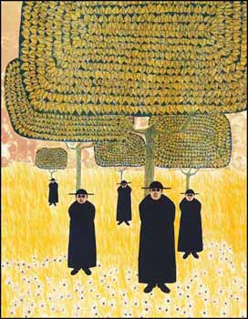 Les abbés au bois (02438/2013-849) by Fernand Bergeron vendu pour $135