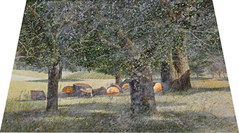 The Orchard (03834/A86-123) by Thomas de Vany Forrestall sold for $6,250