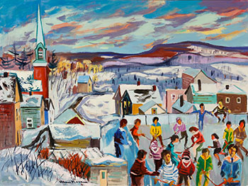 Perkins, Quebec (03854/A87-130) by Henri Leopold Masson sold for $8,125
