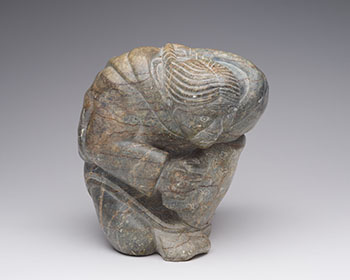 (VAN) Kneeling Woman (0066) by Johnny Kakutuk sold for $438