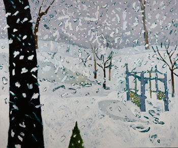 Winter in the Garden (03675/185) by Christopher Broadhurst vendu pour $2,000