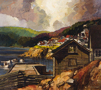 Sunday, Cape Breton by James A. Woods vendu pour $750