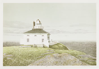 Lighthouse, Cape Spear by Barry McCarthy sold for $63