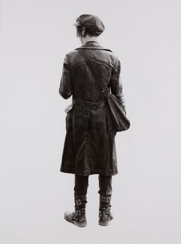 Untitled (Androgynous buckle boy) by Brian Boulton sold for $938