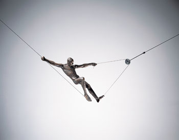 Suspended Figure by David Robinson sold for $15,000