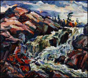 Oxtongue Falls (00487/2013-T302) by Donald Gordon Fraser vendu pour $750