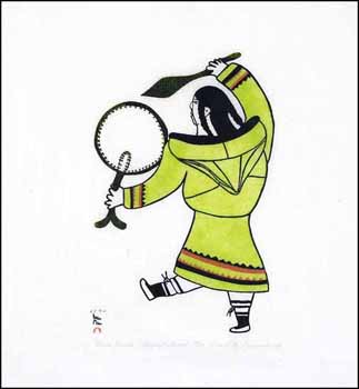 Drum Dancer (02910/2013-1509) by Eegyvuoluk Ragee sold for $875