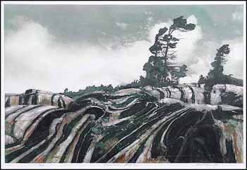 Precambrian Point #2 (02899/2013-1989) by Edward John Bartram vendu pour $2,700