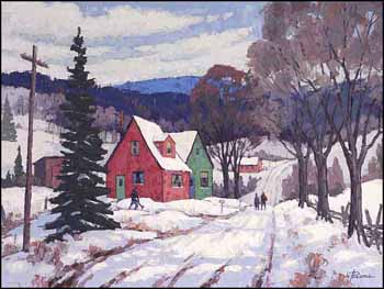 Winter at Maple Lake, Haliburton (03003/2013-1465) by William Parsons sold for $1,750