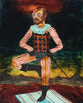 Untitled (Man on One Leg) by Andre Ethier vendu pour $375