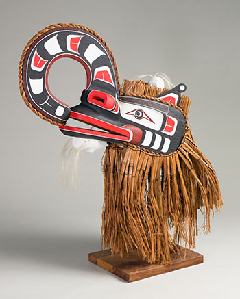 Crooked Beak Mask by Stanley Clifford Hunt sold for $8,125