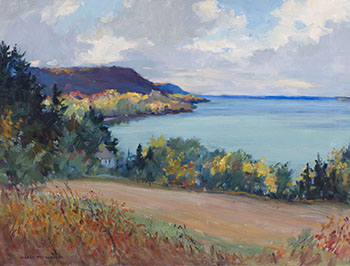Bay of Quinte, East of Glenora par Manly Edward MacDonald