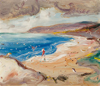 Figures on a Beach by Arthur Lismer
