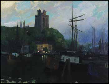 Dordrecht at Twilight by Maurice Galbraith Cullen