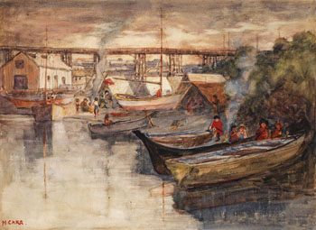Indian Encampment, Vancouver by Emily Carr