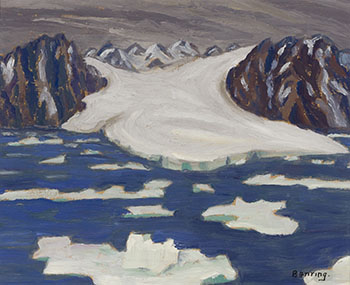 Glacier Off South Shore of Bylot by Sir Frederick Grant Banting