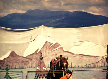 Western Landscape, Pacific National Exhibition, Vancouver, BC by Iain Baxter
