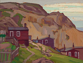 At St. John's, Newfoundland par Lawren Stewart Harris