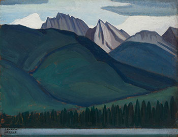 Lake Edith, Jasper par Lawren Stewart Harris