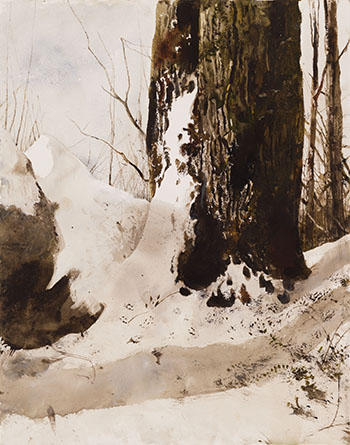 Under Snow par Andrew Wyeth