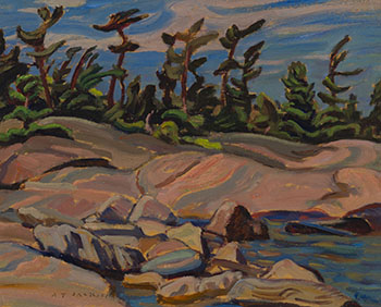 Pine Island, Georgian Bay par Alexander Young (A.Y.) Jackson