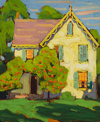 House Near Allandale, Ontario by Lawren Stewart Harris