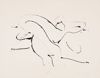 Reclining Form by John Graham Coughtry