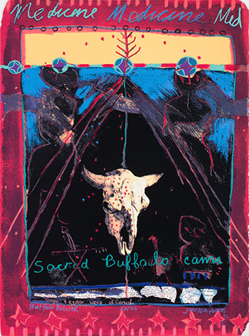 Sacred Buffalo Came (Buffalo Rebirth) by Jane Ash Poitras