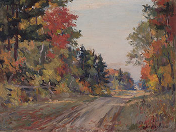 Fall Landscape by Manly Edward MacDonald