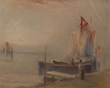 Boat at Dock by John A. Hammond