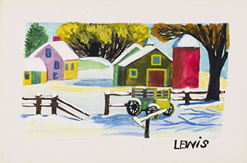 Winter on the Farm by Maud Lewis