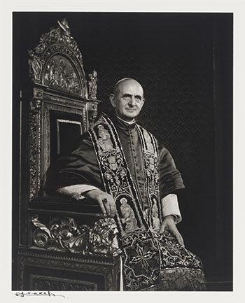 Pope Paul VI by Yousuf Karsh