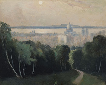 Montreal from the Ross Wing of the Victoria Hospital by John A. Hammond