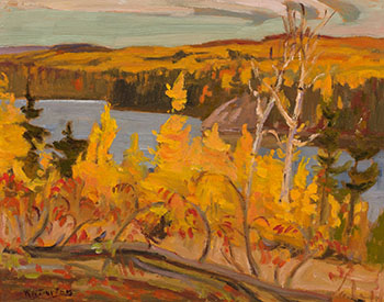 Lake near Palmer's Rapids, Vicinity Combermere, Ont., Autumn par Ralph Wallace Burton