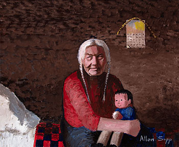 Grandma by Allen Sapp