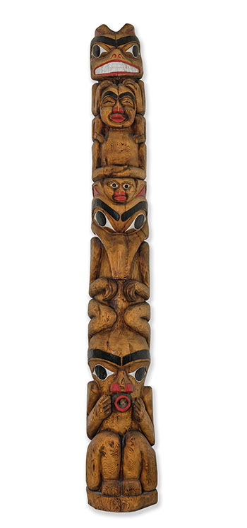 Pacific Northwest Coast Style Totem par Bill Bouchard
