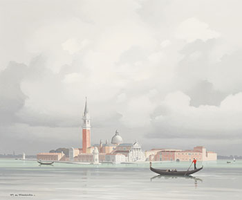 Venise San Giorgio by Pierre De Clausade