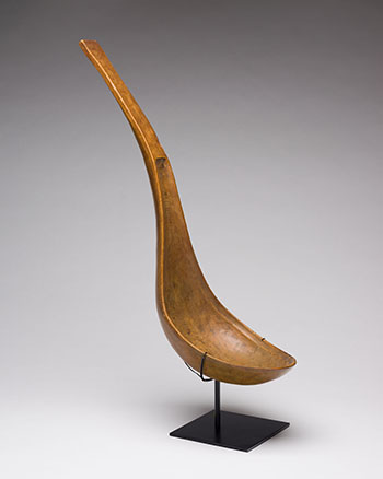 Large Northern Northwest Coast Ladle by  Early Northwest Coast Artist