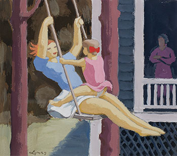 On the Swing by John Goodwin Lyman