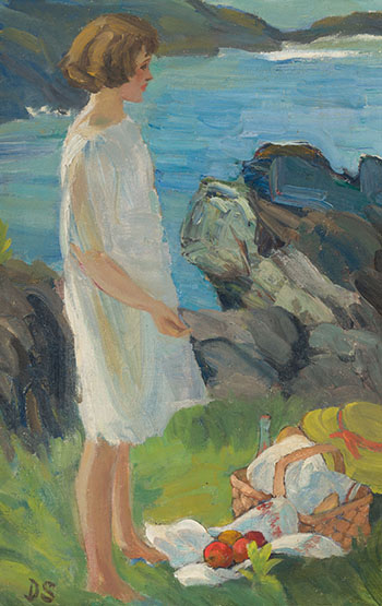 Picnic by the Sea by Dorothea Sharp