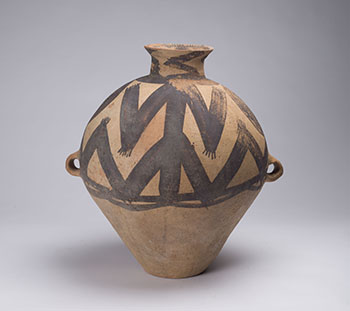 Large Chinese Painted Pottery Jar, Majiayao Culture, Machang Phase, Neolithic Period (c. 3300 - 2050 BC) by  Chinese Art
