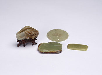 Four Chinese Jade Pendants, 18th-20th Century by  Chinese Art