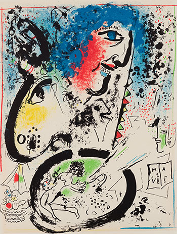 The Lithographs of Chagall, Volume One, Frontispiece by Marc Chagall