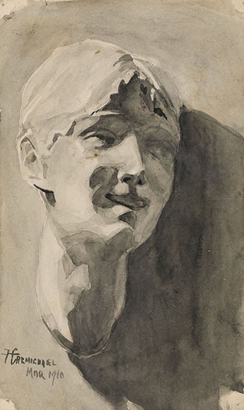 Portrait study by Franklin Carmichael